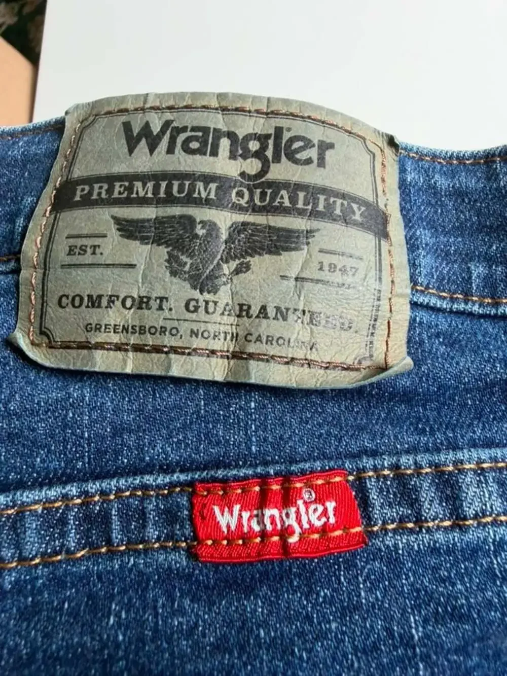 Men’s Wrangler Performance Series Premium Quality Straight Stretch Jeans